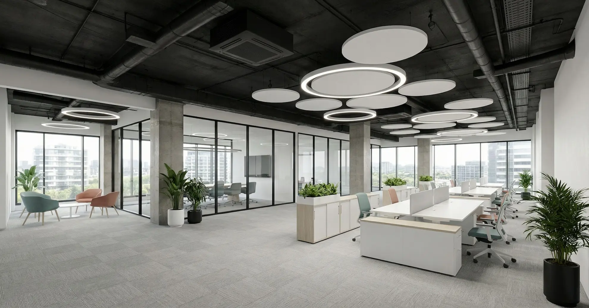 Designed and finished office in Warsaw