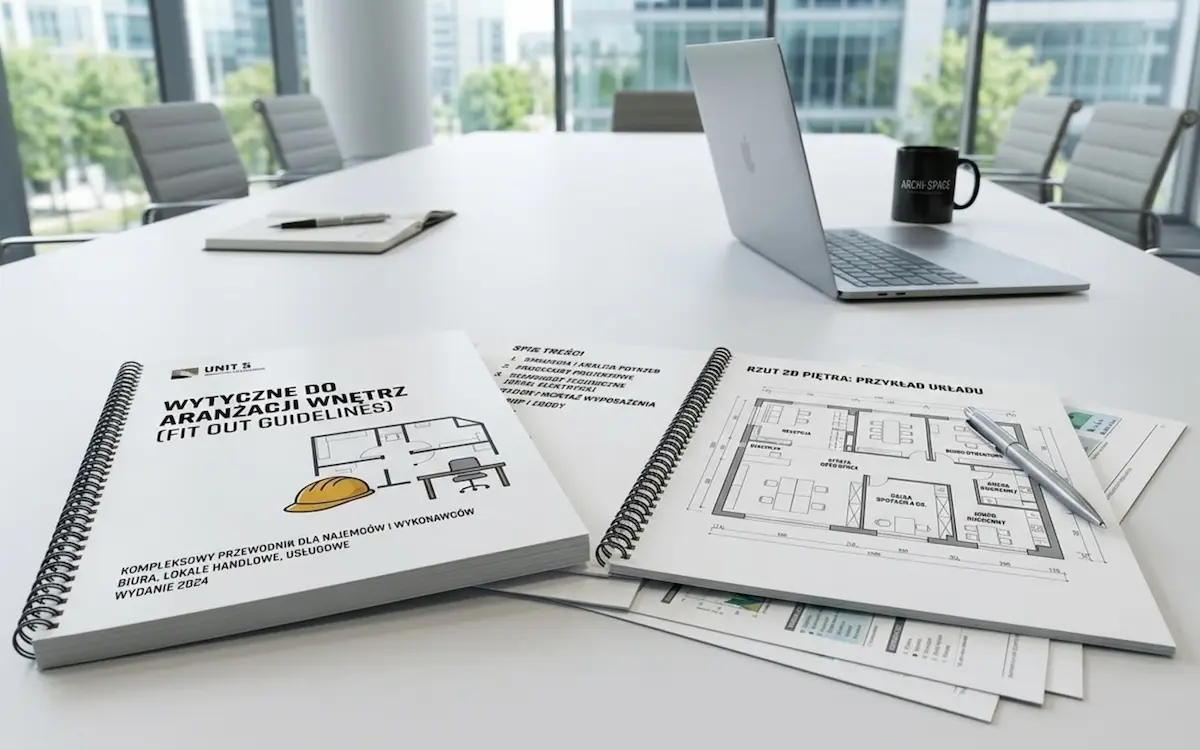 Fit-out guidelines budynku jako dokument wejściowy do projektu biura