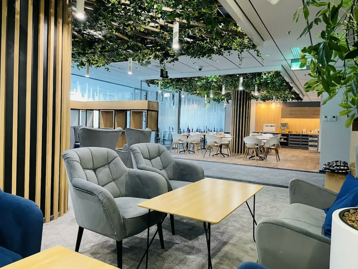 Shared area and office kitchen